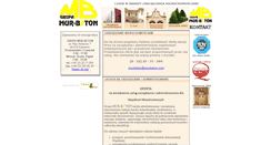 Desktop Screenshot of murbeton.pl